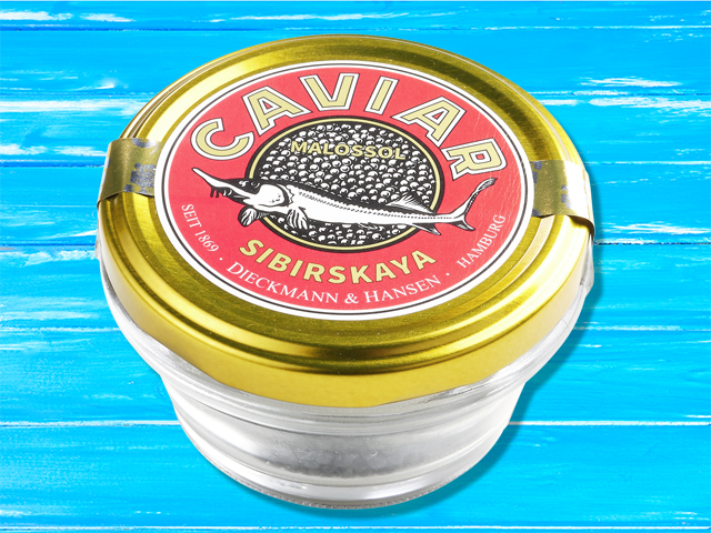 Caviar Sibirskaya Pasteurisiert 113-g-Glas
