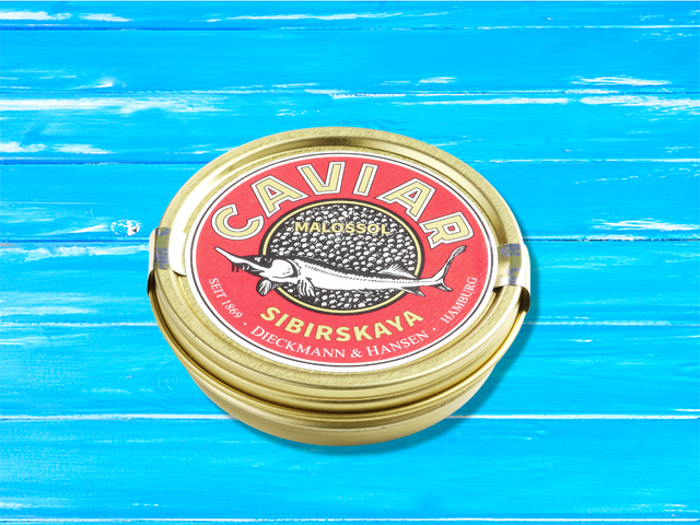 Caviar Sibirskaya frisch 125-g-Dose 