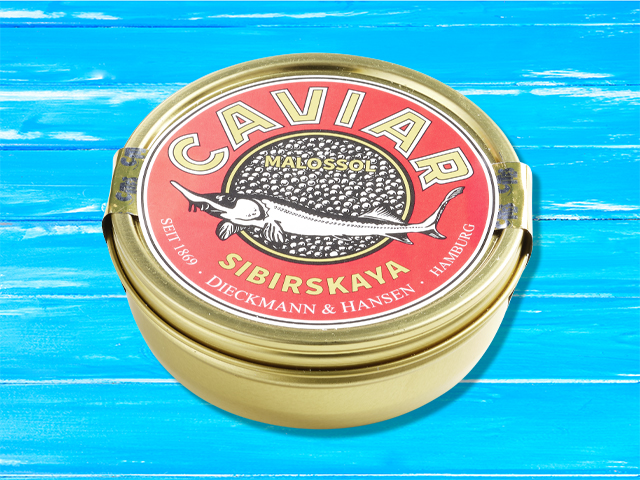 Caviar Sibirskaya frisch 250-g-Dose 